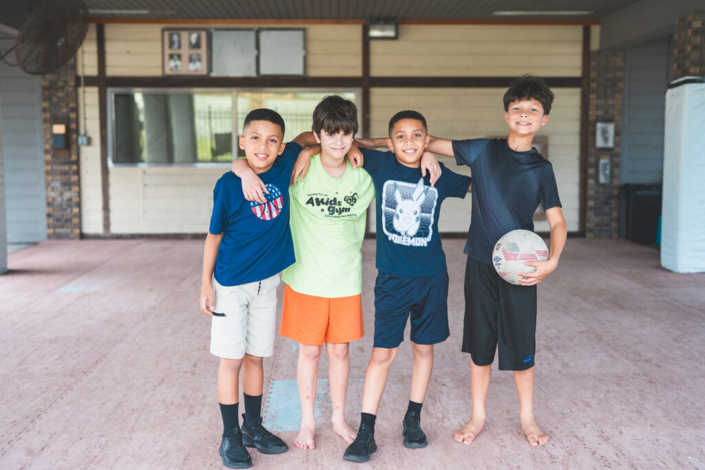 Friends at Oviedo Karate Summer Camp