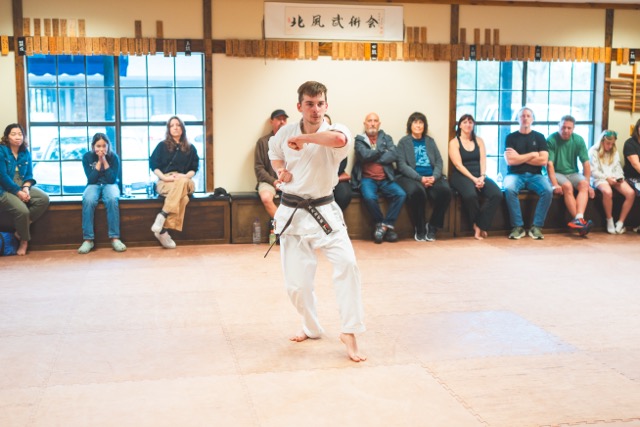 Black Belt Test-136 Medium Sensei John Harris at North Wind Martial Arts.